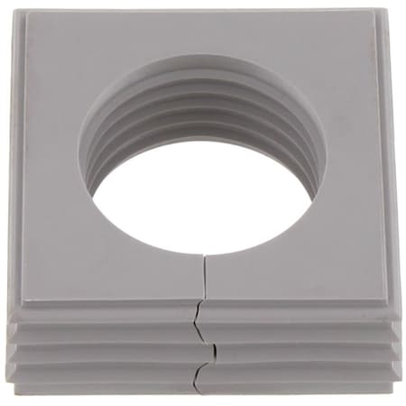 Conta-Clip Large Seal, 17.7 mm. H x 42.8 mm. W x 42.8 mm. L, Thermoplastic Elastomer 28589.6